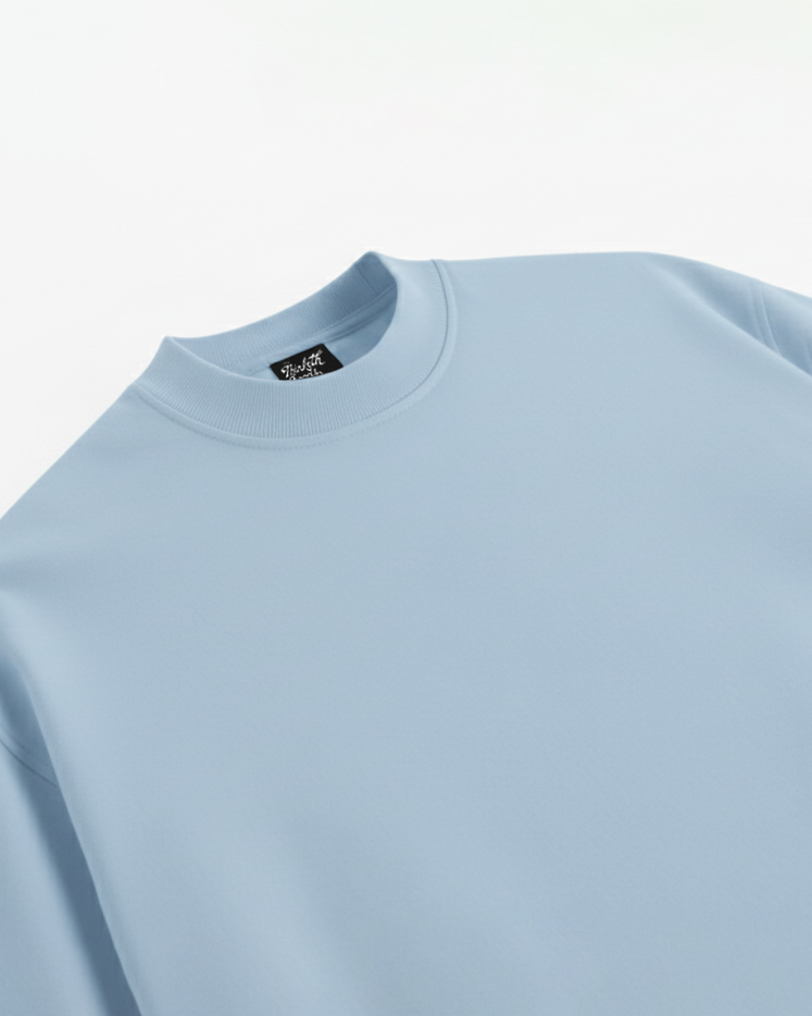 Essentials - Oversized Tee - Sky