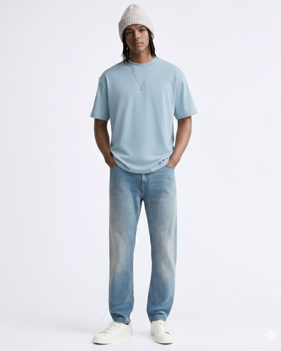 Essentials (100% French Terry) - Sky