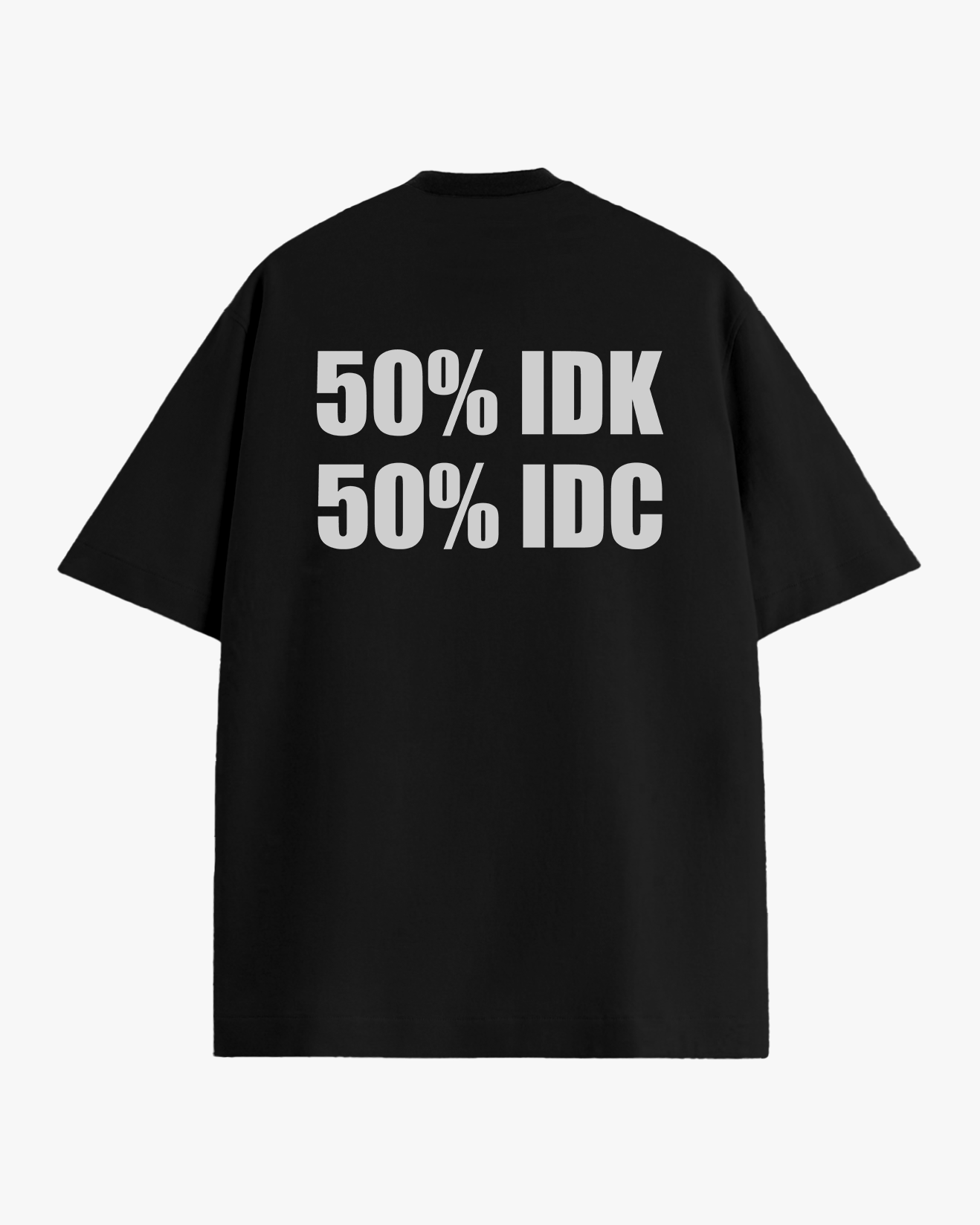50%IDK, 50%IDC