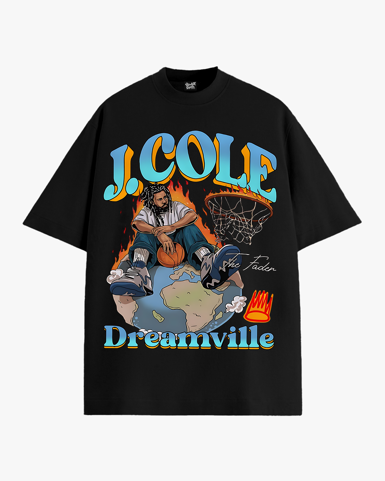 J.Cole Oversized Tee