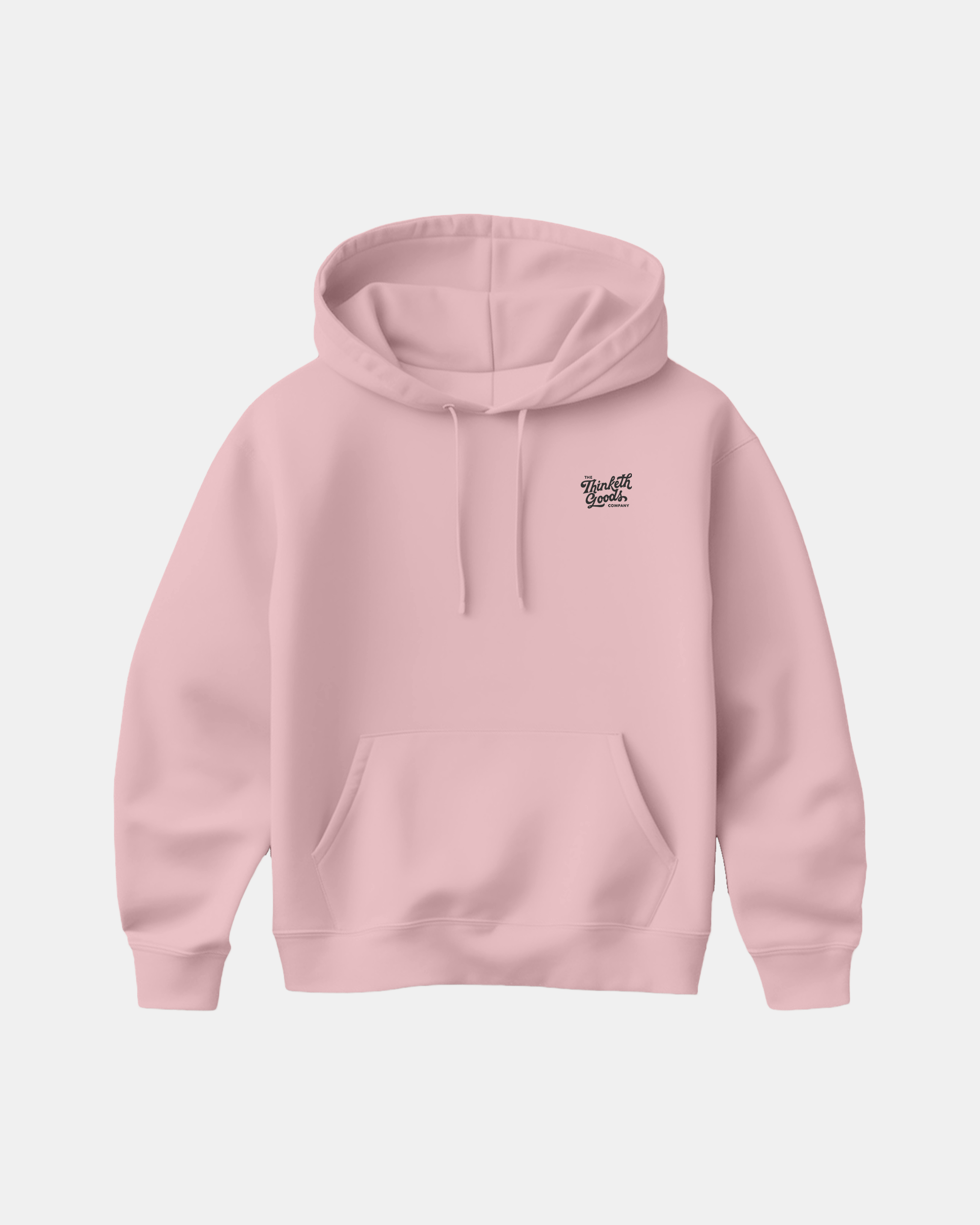 Blush Pink Oversized Hoodie