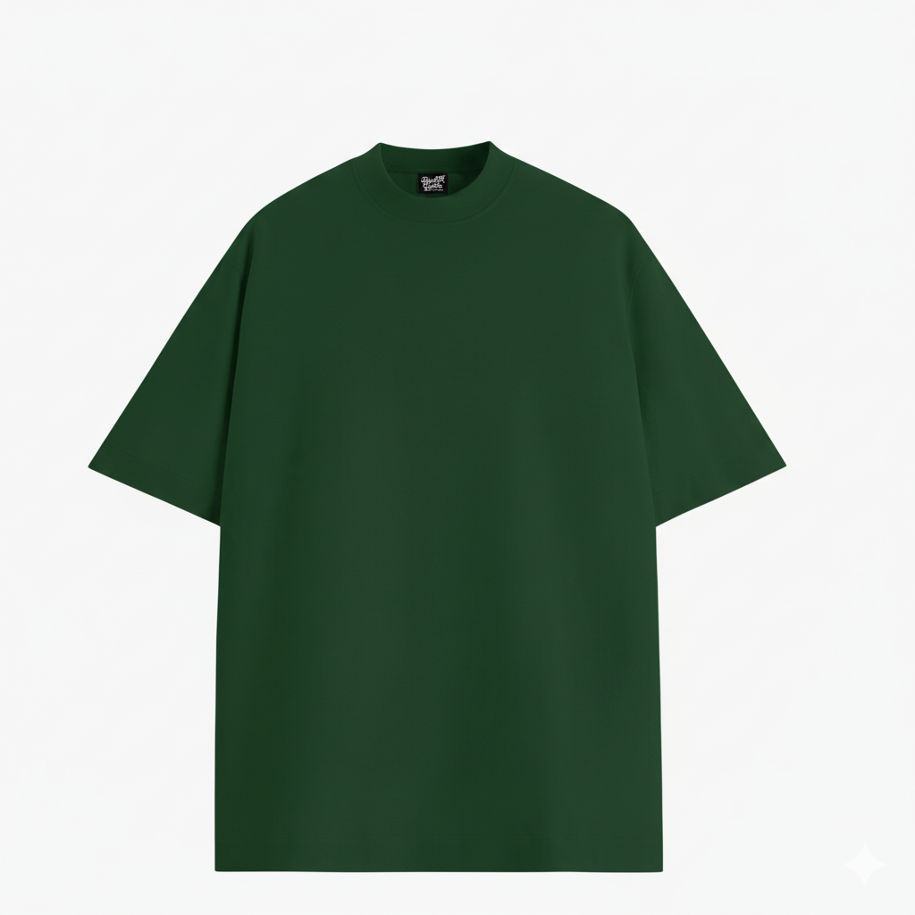 Essentials - Oversized Tee - Forest