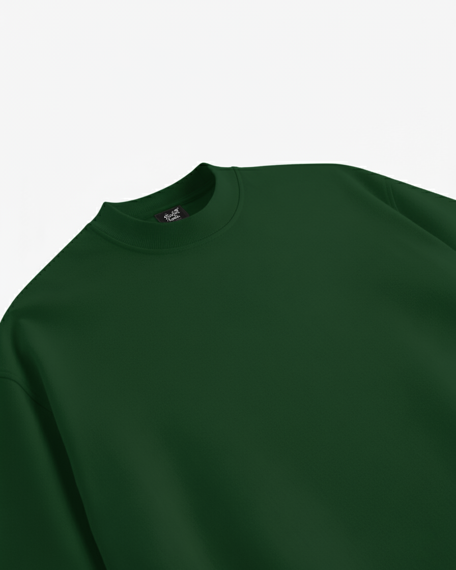 Essentials - Oversized Tee - Forest