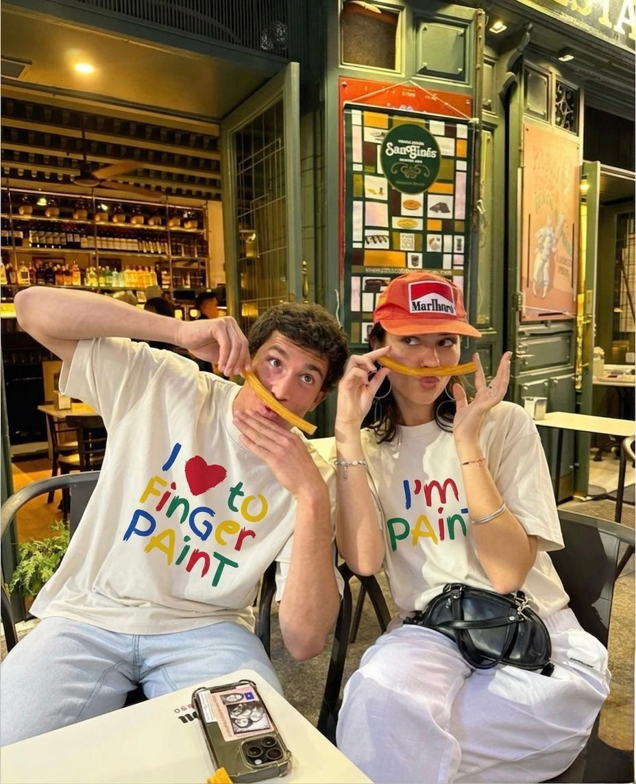 Finger Paint Tee Combo