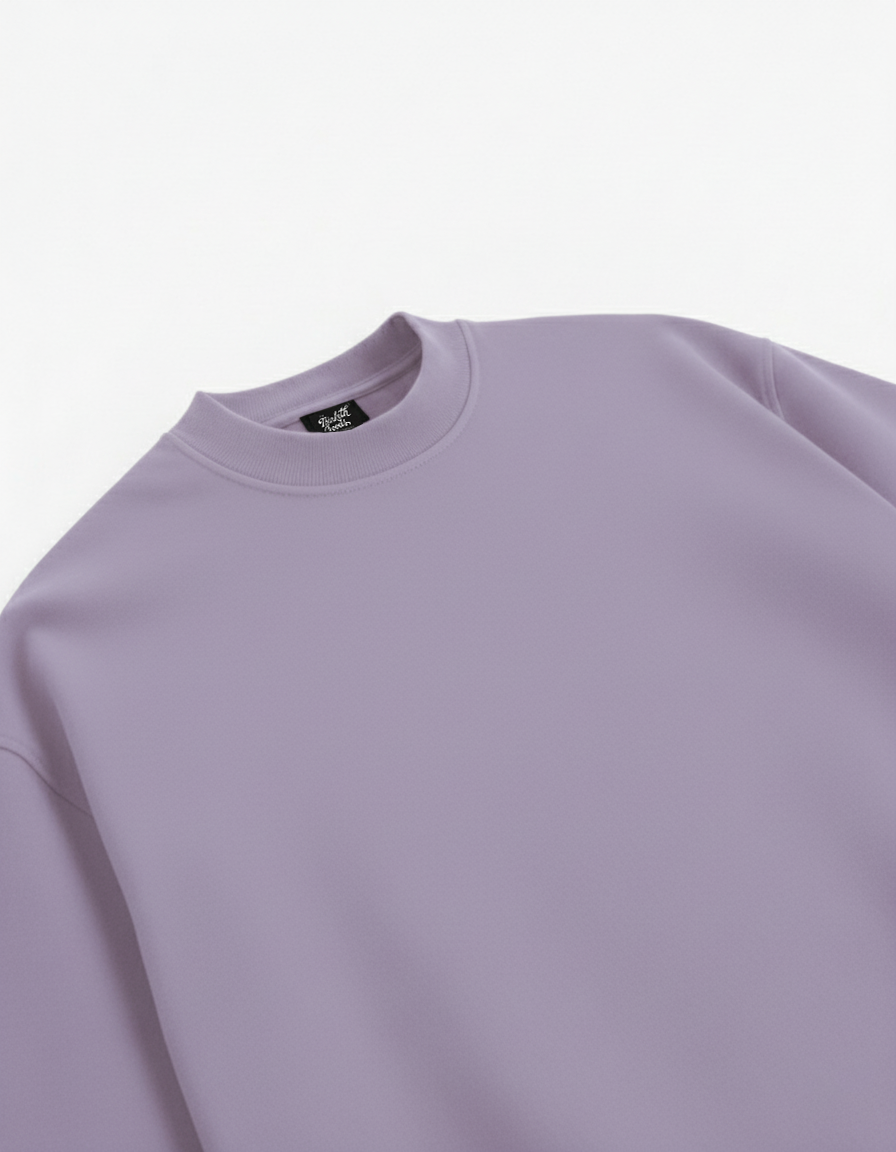 Essentials - Oversized Tee - Lavender