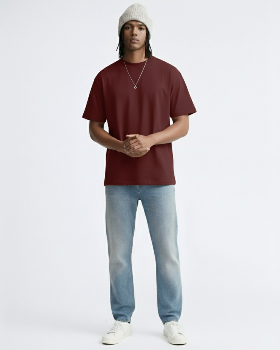 Essentials (100% French Terry) - Maroon