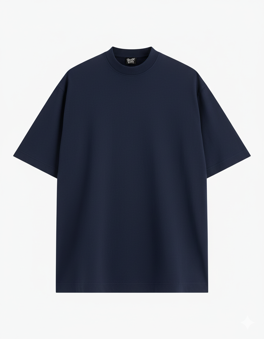 Essentials - Oversized Tee - Navy