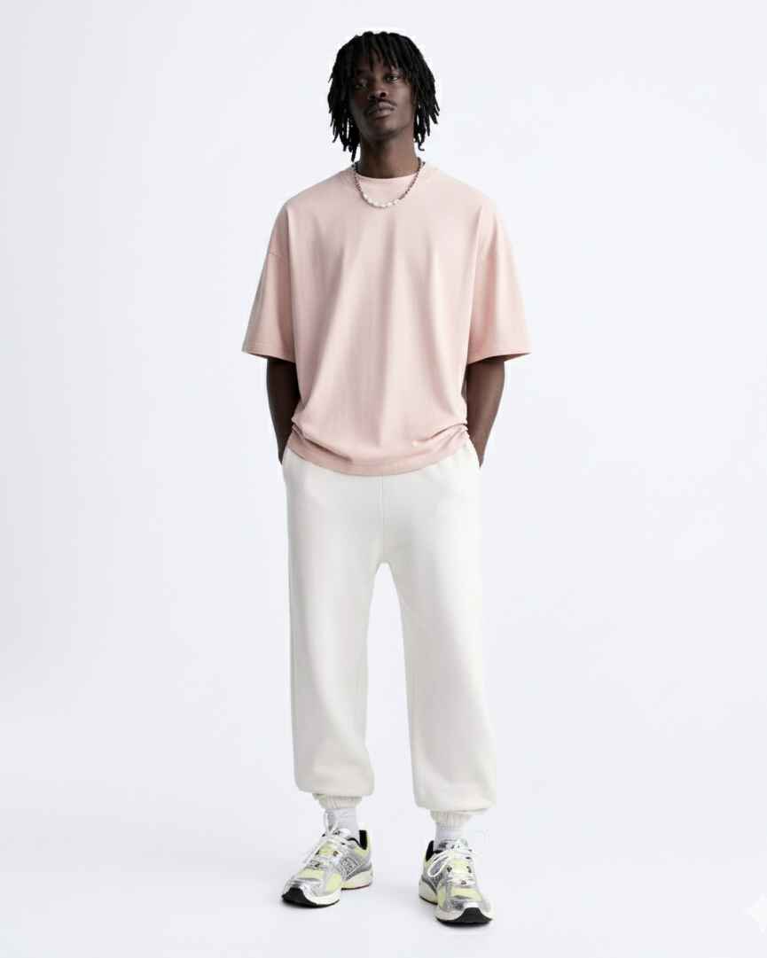 Essentials (100% French Terry) - Blush Pink / Rose