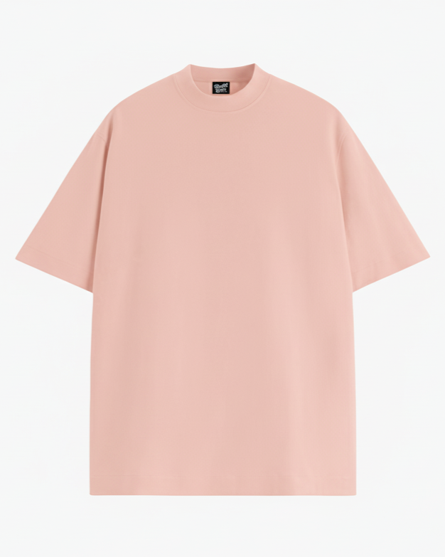 Essentials - Oversized Tee - Blush Pink