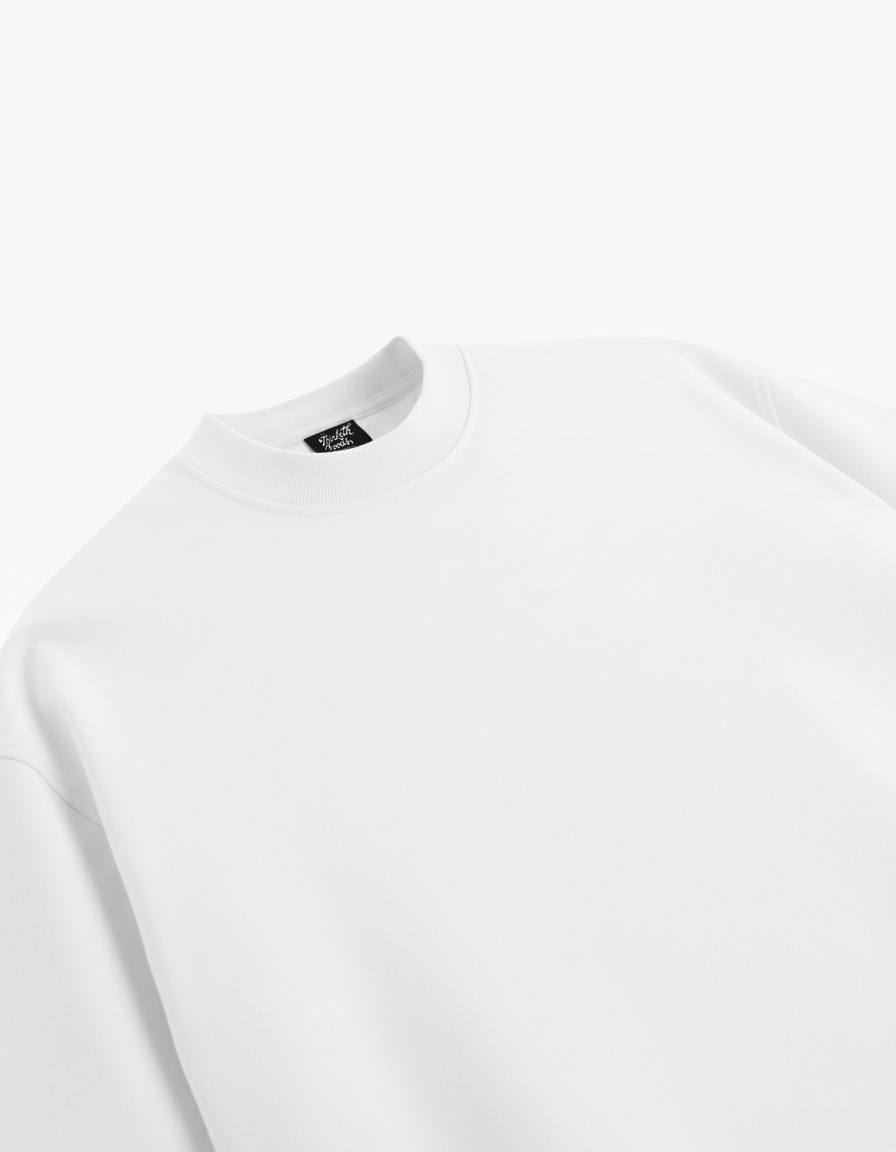 Essentials - Oversized Tee - Snow