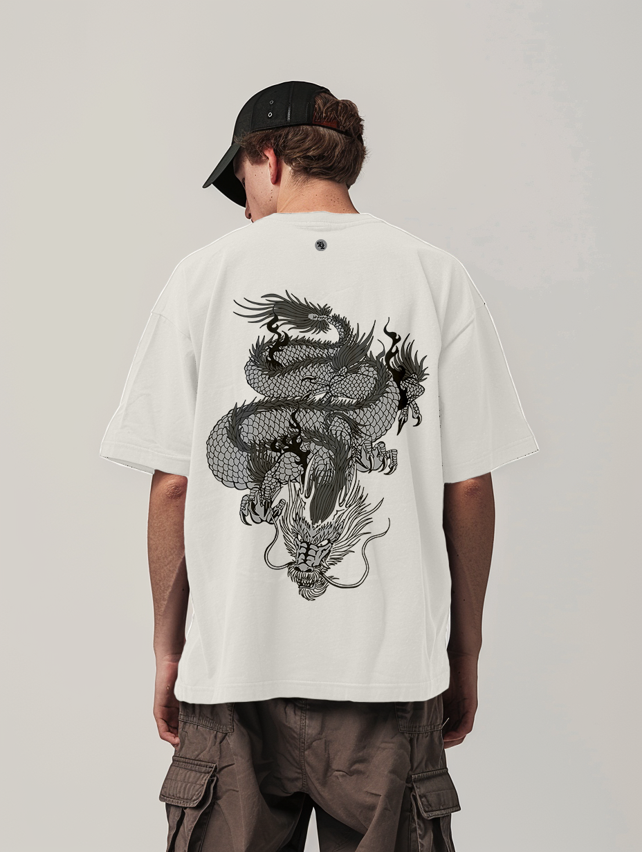 Lunar Dragon - Oversized Tee