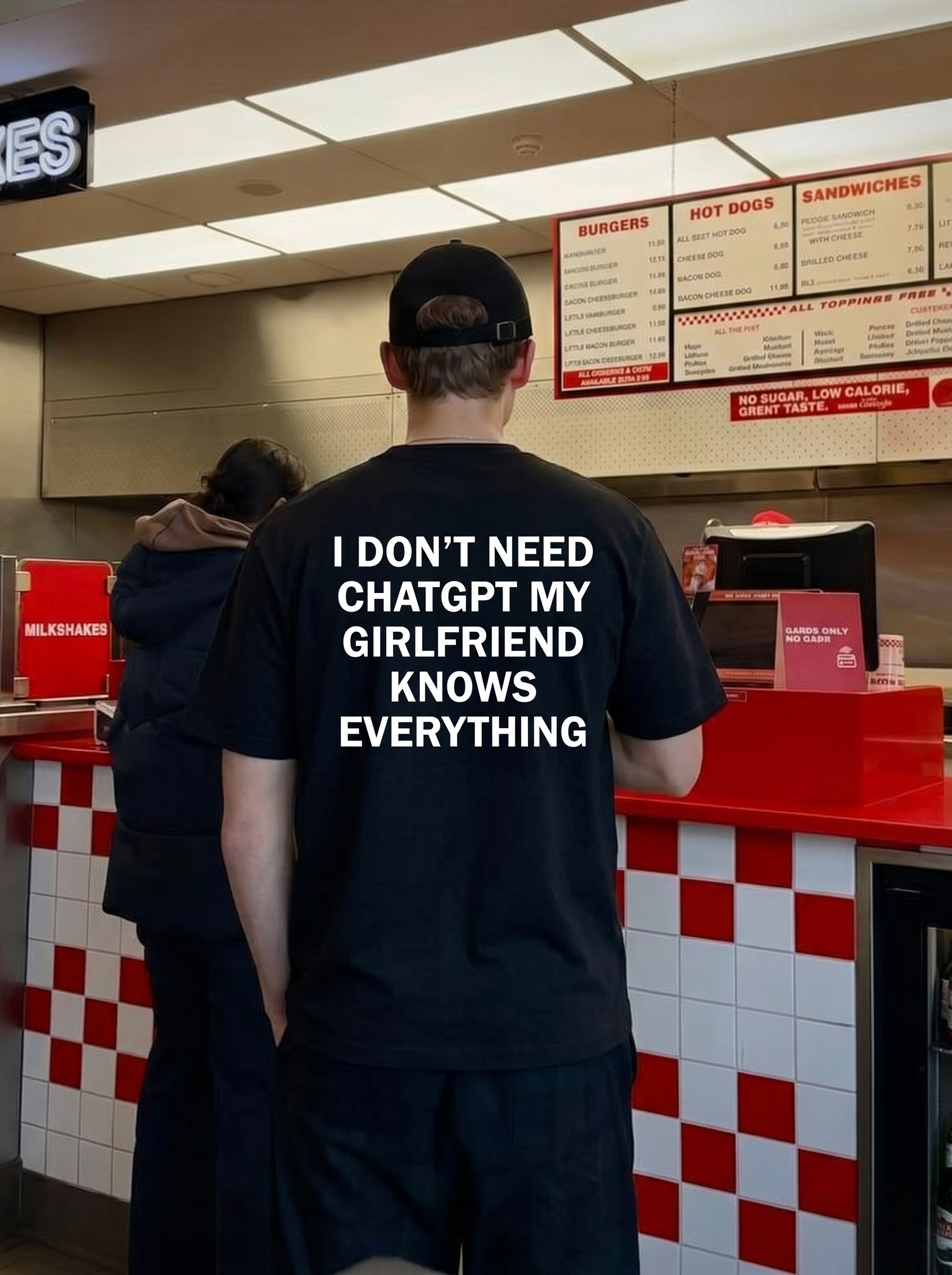 I don't need ChatGPT, my girlfriend know everything