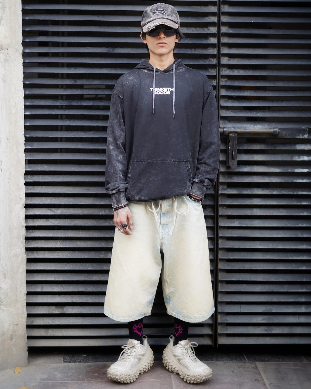 Travis Scott Acid Washed Hoodie