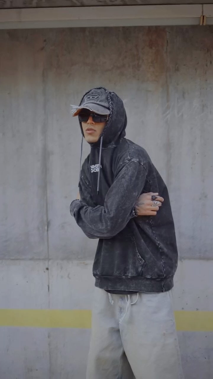 Travis Scott Acid Washed Hoodie