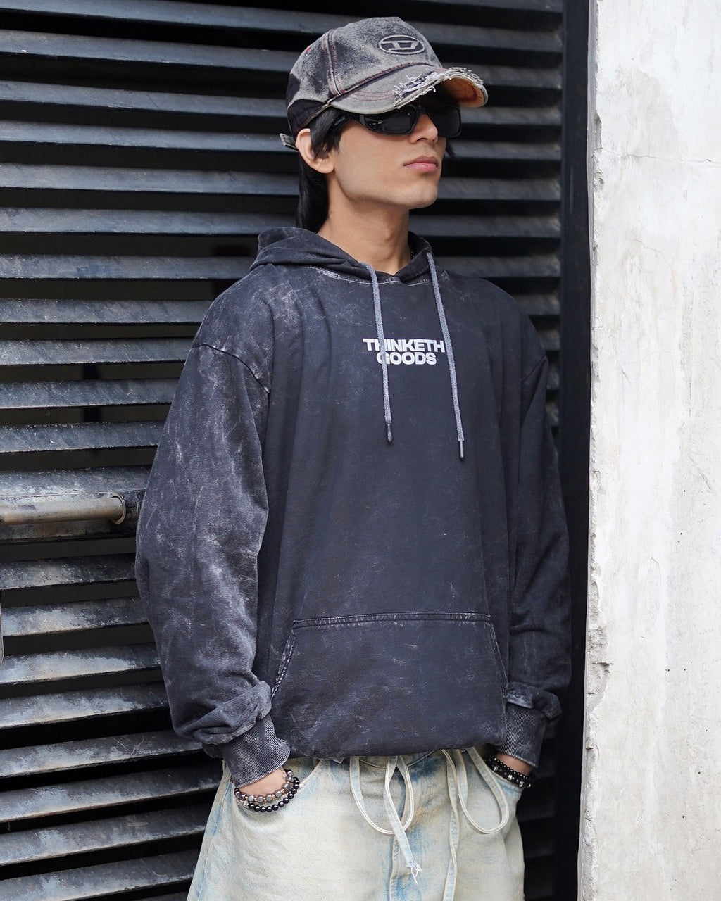 Travis Scott Acid Washed Hoodie