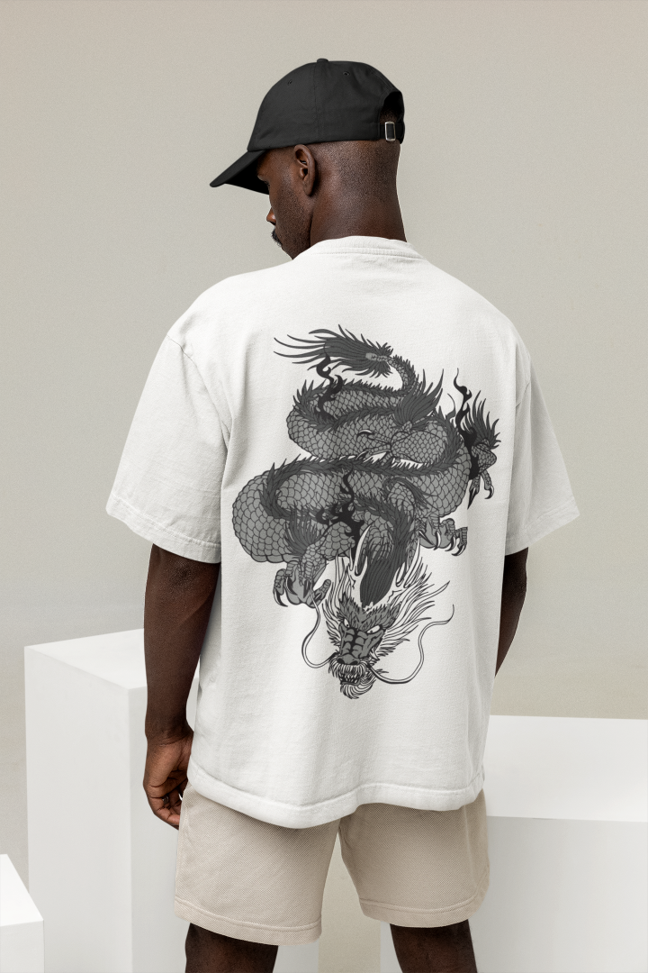 Lunar Dragon - Oversized Tee