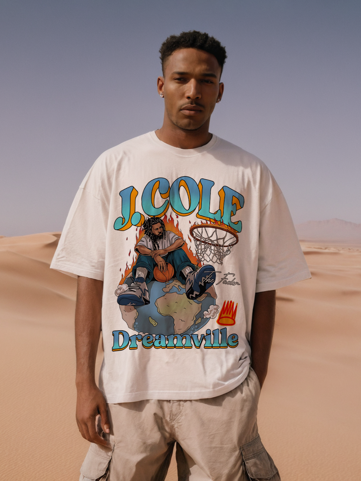 J.Cole Oversized Tee
