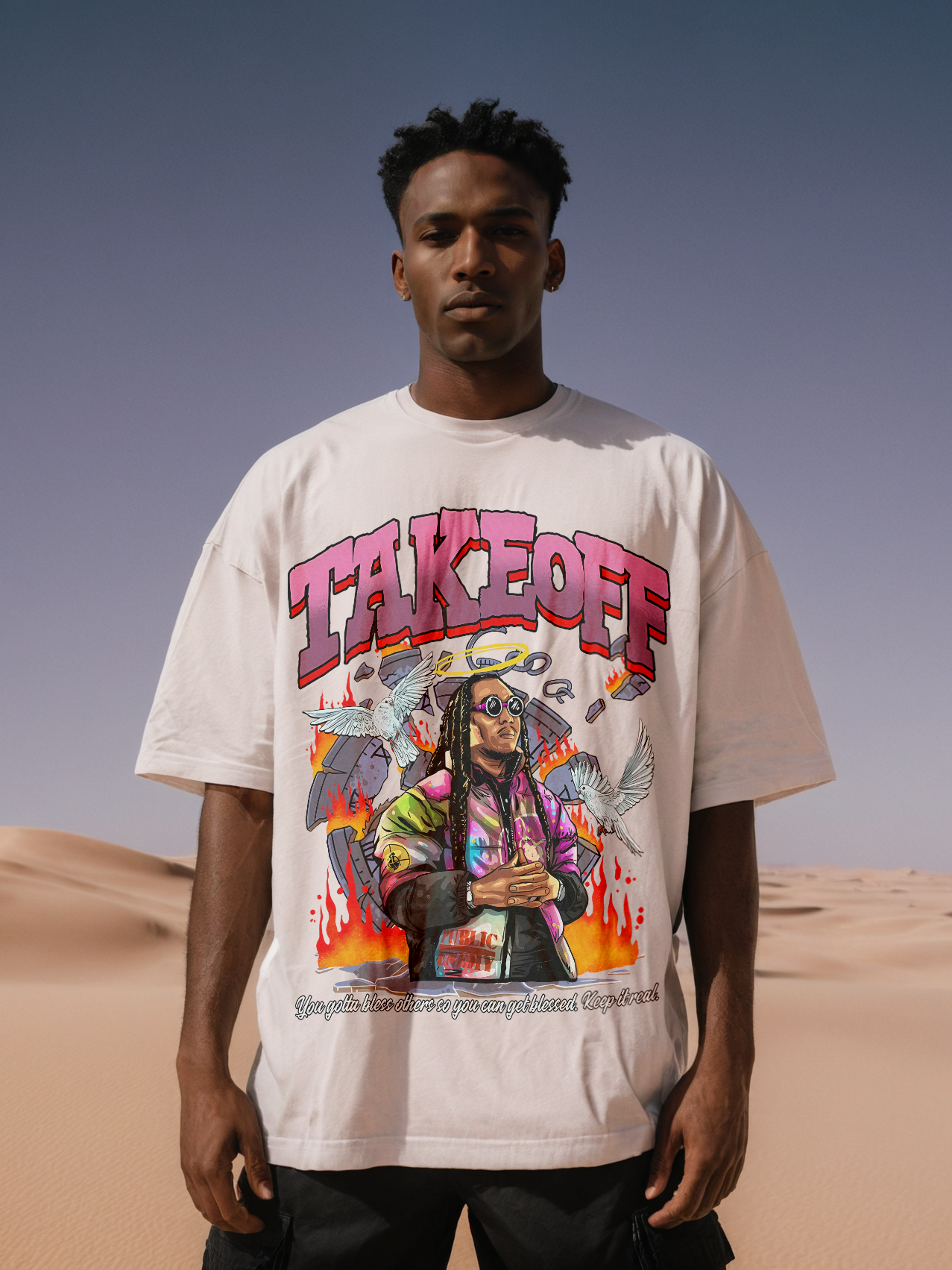 TakeOff Oversized Tee